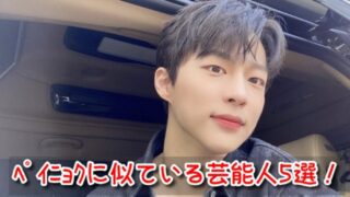 ペイニョク　似てる　芸能人　誰　笑顔　泣き顔　激似　有名人