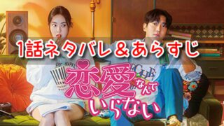 恋愛なんていらない 1話 ネタバレ あらすじ 見どころ ヨルム ジョンシェフ