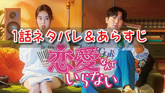 恋愛なんていらない 1話 ネタバレ あらすじ 見どころ ヨルム ジョンシェフ